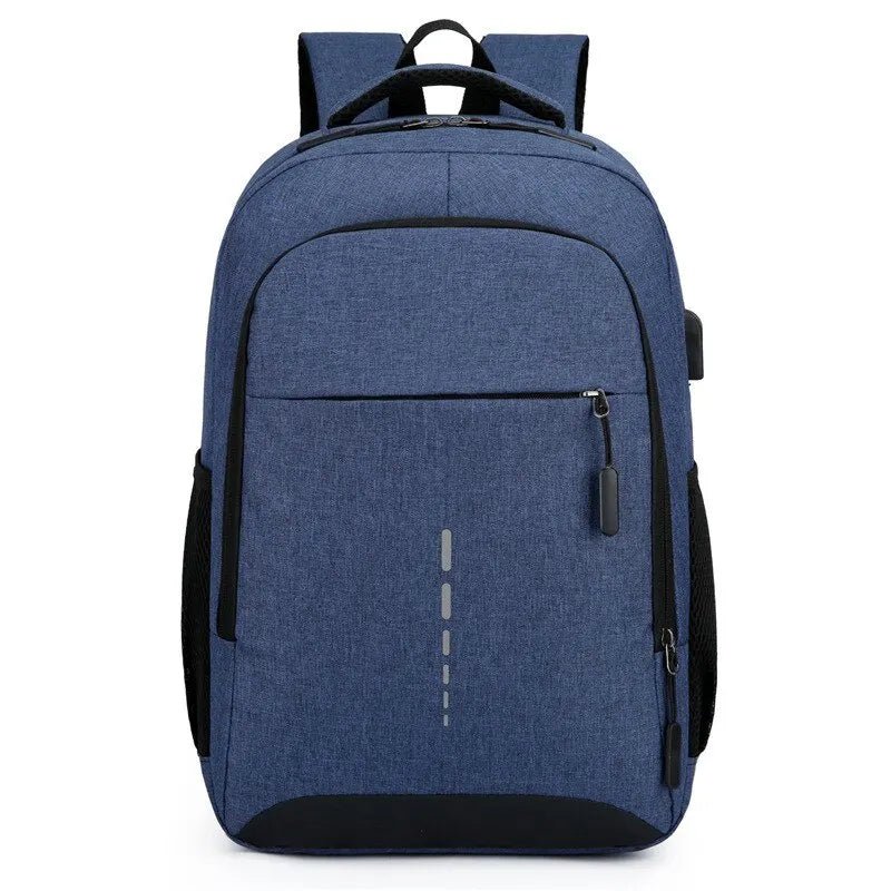 Mens BackPack LargeCapacity Simple Fashion Travel Female Student ComputerBag - drollido