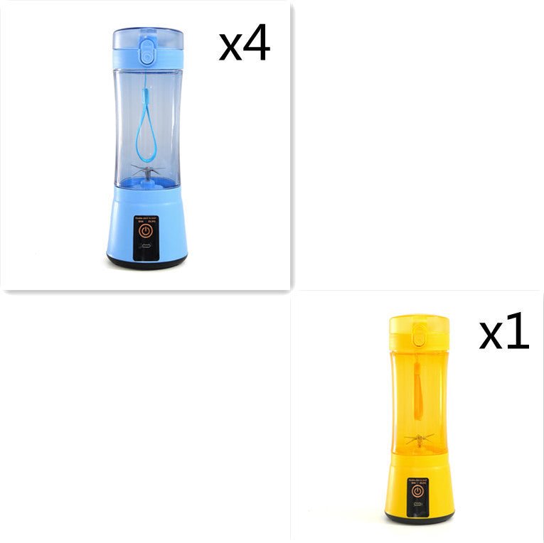 Portable Electric Fruit Juicer Wireless USB Rechargeable Mini Mixer Multifunction Summer Smoothie Blender Machine Kitchen Supplies - drollido