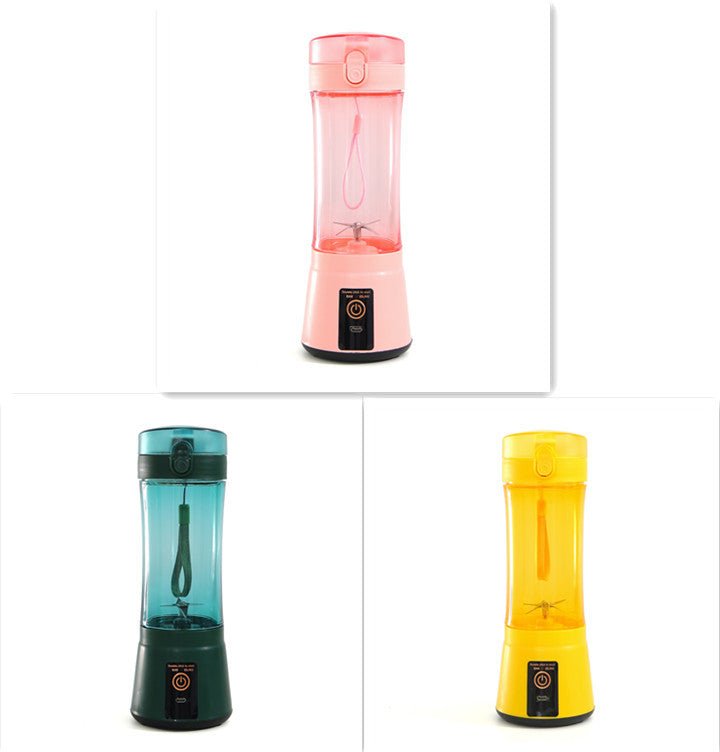 Portable Electric Fruit Juicer Wireless USB Rechargeable Mini Mixer Multifunction Summer Smoothie Blender Machine Kitchen Supplies - drollido