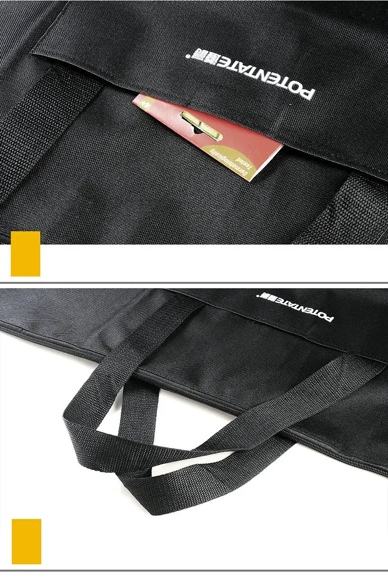 Portable Large Capacity Waterproof Canvas Art Bag A2 A3 Drawing Folder for Artists - Painting And Sketching Drawings Carrier - drollido