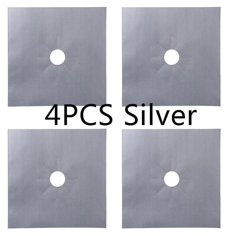 Reusable Gas Stovetop Burner Protector Cover, 2pcs/lot - drollido