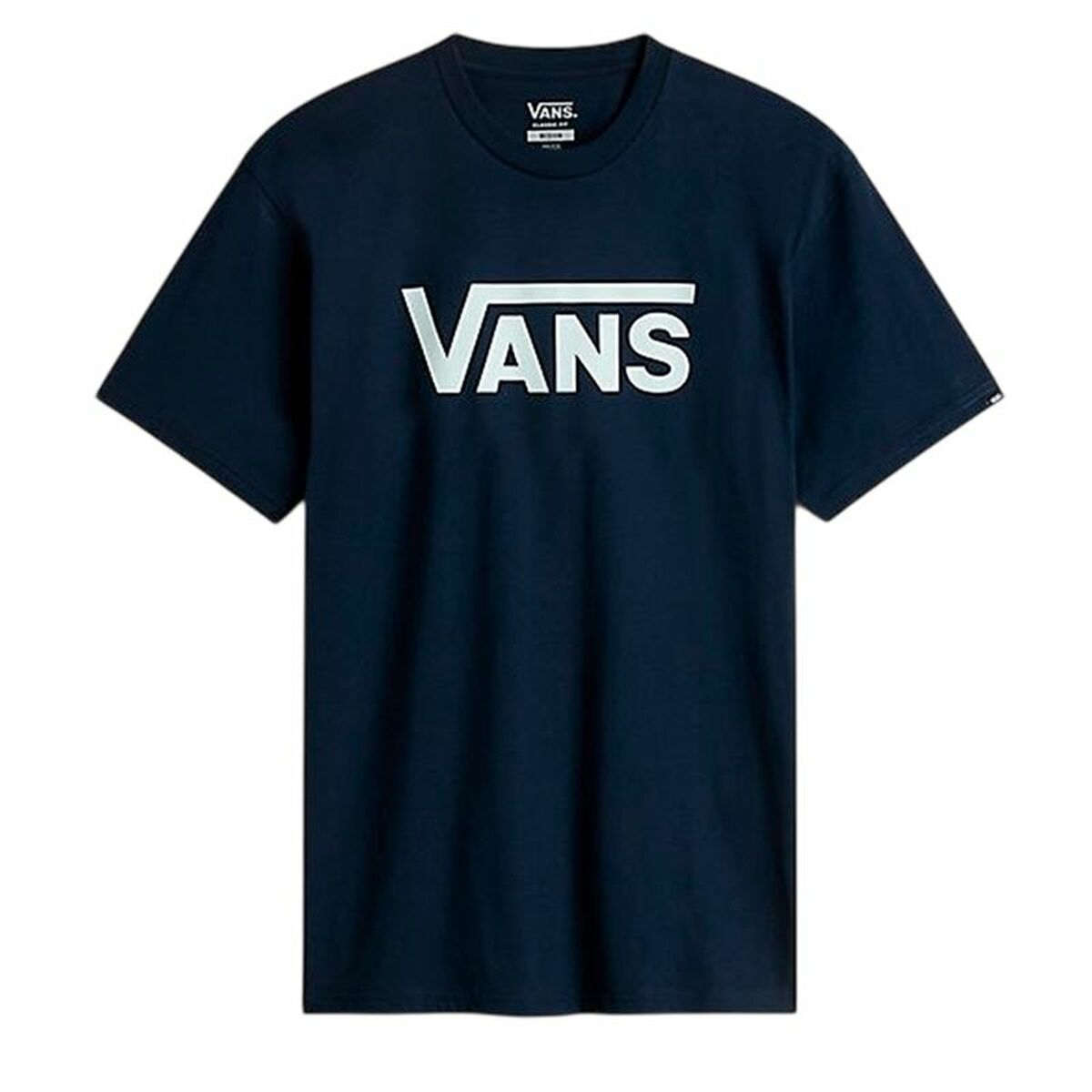 Short-sleeve Sports T-shirt Vans Vans Classic Navy/Hint Of Mi