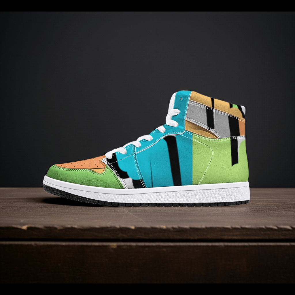  - Sneakers Alte BST.C - linea ABSTRACT - drollido
