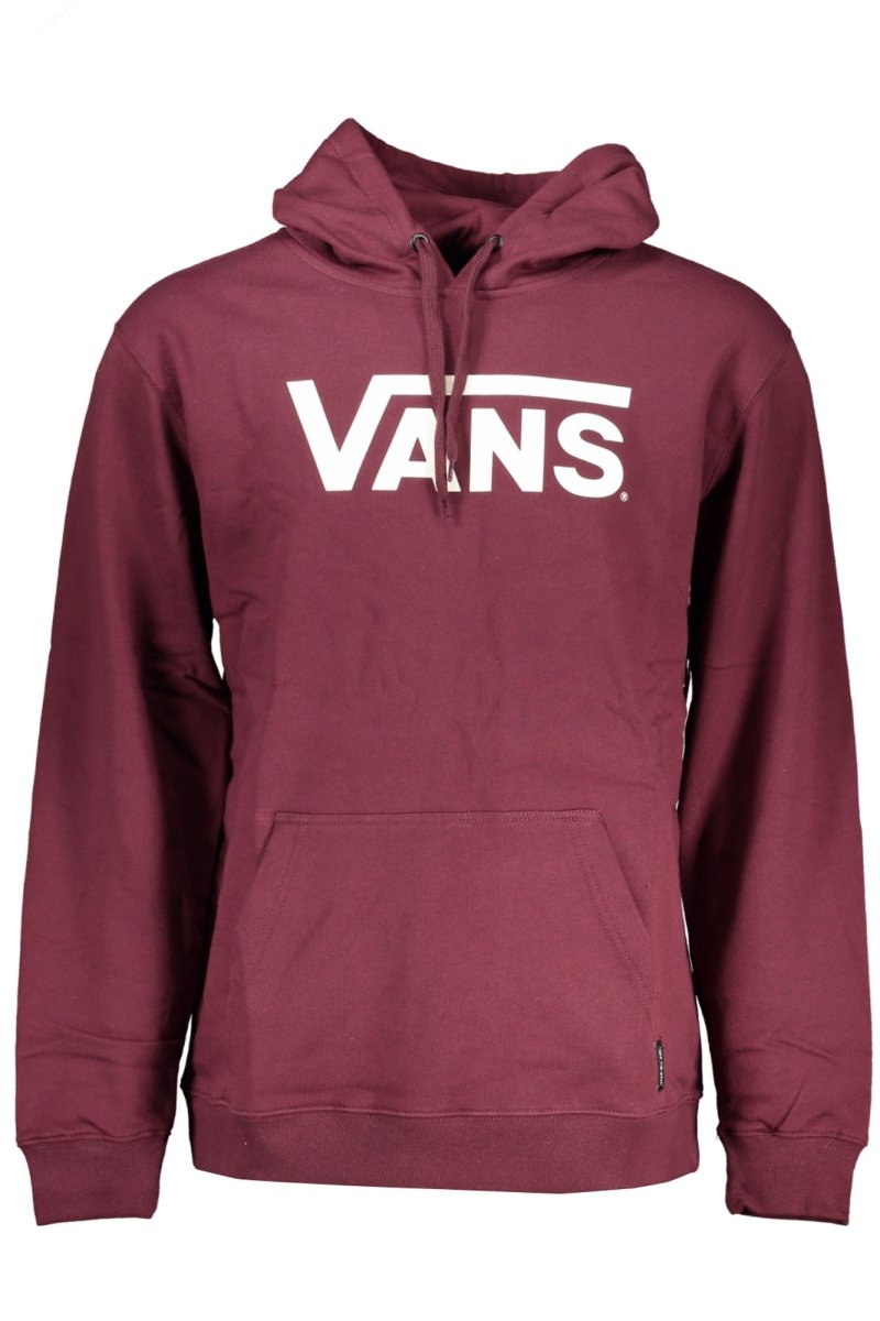VANS RED MEN'S ZIPLESS SWEATSHIRT