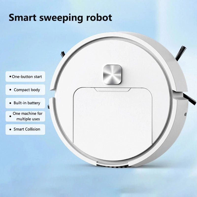 Xiaomi 3 in 1 Intelligent Mini Vacuum Cleaner With Suction Sweeping And Mopping Functions Small Appliances For Household Use - drollido
