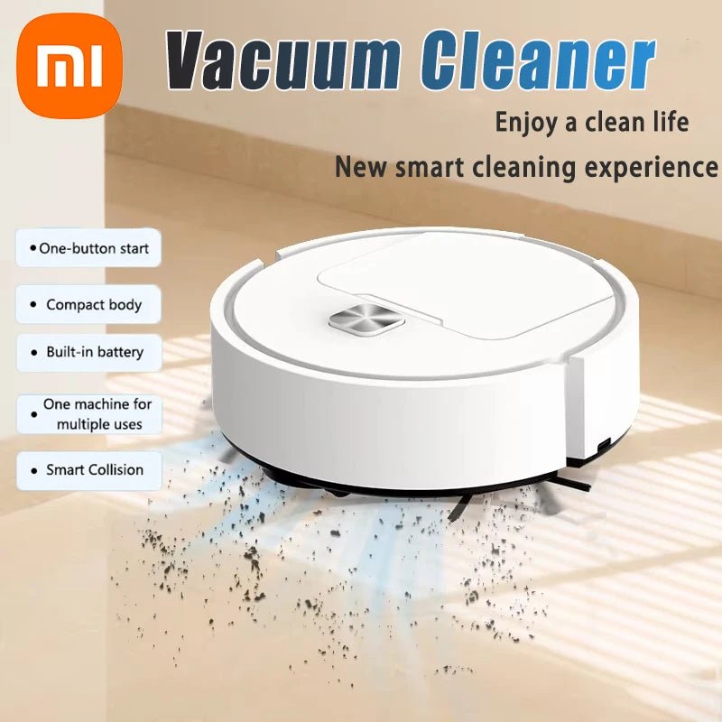 Xiaomi 3 in 1 Intelligent Mini Vacuum Cleaner With Suction Sweeping And Mopping Functions Small Appliances For Household Use - drollido