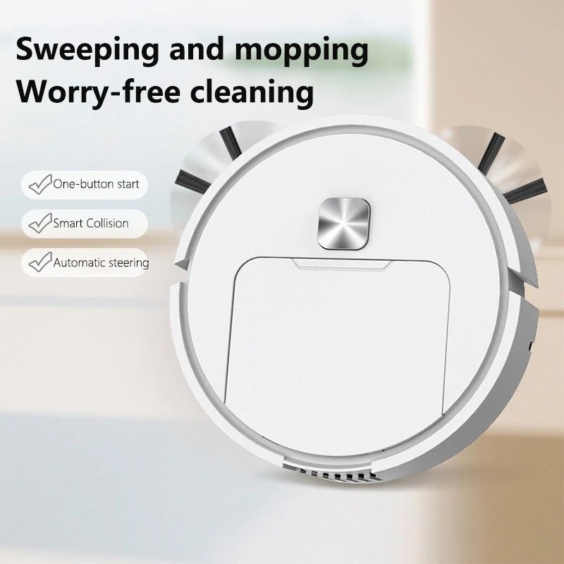 Xiaomi 3 in 1 Intelligent Mini Vacuum Cleaner With Suction Sweeping And Mopping Functions Small Appliances For Household Use - drollido